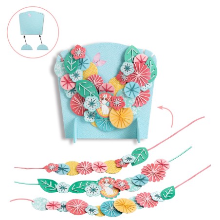 DJECO DIY Vyšívané náhrdelníky DJECO DIY Vyšívané náhrdelníky