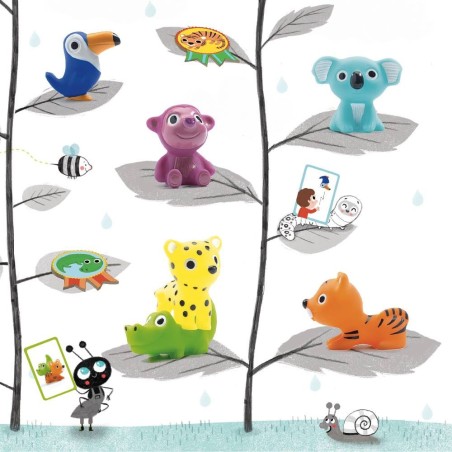 Djeco Figurky zvířátka ze zoo Djeco Figurky zvířátka ze zoo