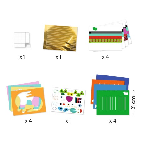 DJECO Kreativní sada Proplétání DJECO Kreativní sada Proplétání