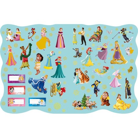 Jiri Models Nejkrásnější vánoční omalovánky se samolepkami Disney Princezny Jiri Models Nejkrásnější vánoční omalovánky se samolepkami Disney Princezny