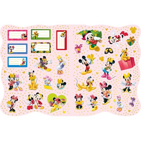 Jiri Models Nejkrásnější vánoční omalovánky se samolepkami Minnie Jiri Models Nejkrásnější vánoční omalovánky se samolepkami Minnie
