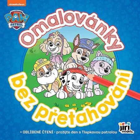 Jiri Models Omalovánky bez přetahování Tlapková patrola Jiri Models Omalovánky bez přetahování Tlapková patrola