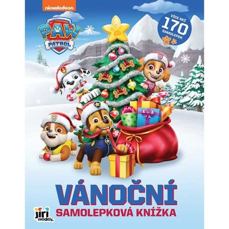 Jiri Models Samolepkový sešit vánoční Tlapková Patrola Jiri Models Samolepkový sešit vánoční Tlapková Patrola