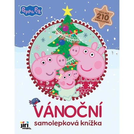 Jiri Models Samolepkový sešit vánoční Prasátko Peppa Jiri Models Samolepkový sešit vánoční Prasátko Peppa