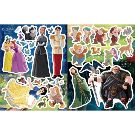 Jiri Models Samolepkový sešit Disney Princezny Jiri Models Samolepkový sešit Disney Princezny