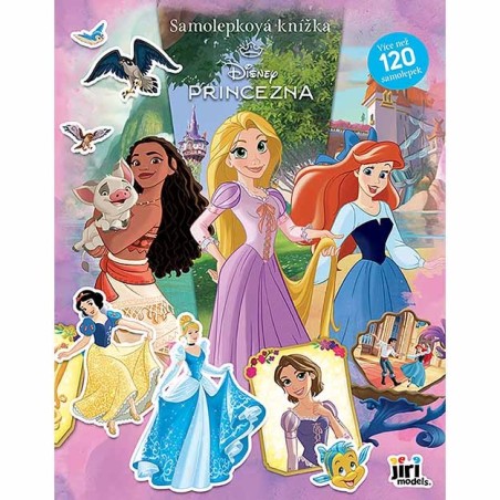 Jiri Models Samolepkový sešit Disney Princezny Jiri Models Samolepkový sešit Disney Princezny