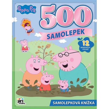 Jiri Models 500 samolepek Prasátko Peppa Jiri Models 500 samolepek Prasátko Peppa