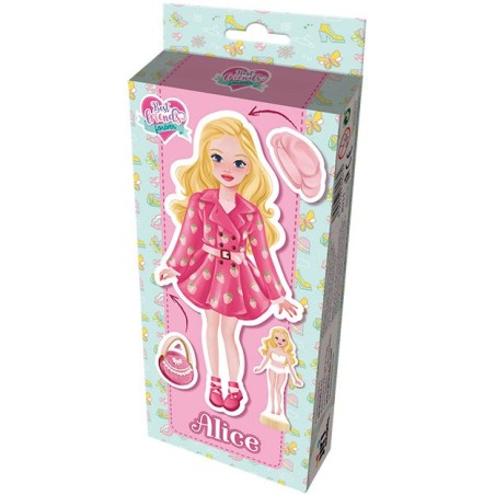 Jiri Models Magnetické oblékání panenka Alice Jiri Models Magnetické oblékání panenka Alice