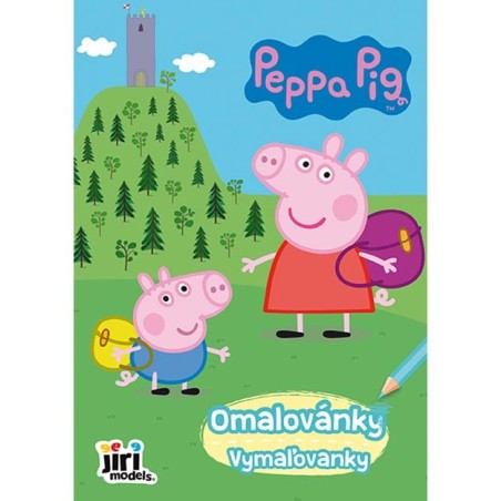 Jiri Models Omalovánky A5 Prasátko peppa Jiri Models Omalovánky A5 Prasátko peppa