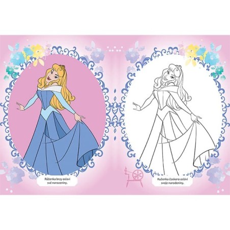 Jiri Models Omalovánky A5 Disney Princezny Jiri Models Omalovánky A5 Disney Princezny
