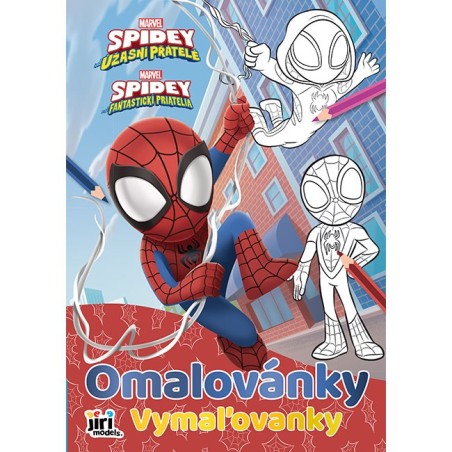 Jiri Models Omalovánky A4 Spidey Jiri Models Omalovánky A4 Spidey
