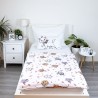 Jerry Fabrics Dětské povlečení do postýlky Marie cat friends baby 100x135, 40x60 cm Jerry Fabrics Dětské povlečení do postýlky Marie cat friends baby 100x135, 40x60 cm