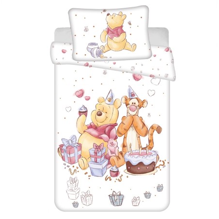 Jerry Fabrics Dětské povlečení do postýlky WTP Birthday party baby 100x135, 40x60 cm Jerry Fabrics Dětské povlečení do postýlky WTP Birthday party baby 100x135, 40x60 cm