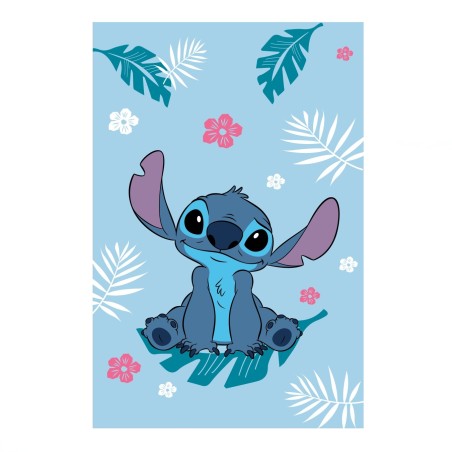 Jerry Fabrics Dětská fleecová deka Lilo a Stitch Blue 100x150 cm Jerry Fabrics Dětská fleecová deka Lilo a Stitch Blue 100x150 cm