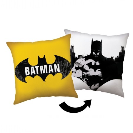 Jerry Fabrics Dětský polštářek Batman The Emblem 40x40 cm Jerry Fabrics Dětský polštářek Batman The Emblem 40x40 cm