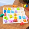 New Classic Toys Dřevěné vkládací puzzle malá abeceda New Classic Toys Dřevěné vkládací puzzle malá abeceda