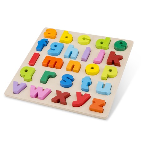 New Classic Toys Dřevěné vkládací puzzle malá abeceda New Classic Toys Dřevěné vkládací puzzle malá abeceda