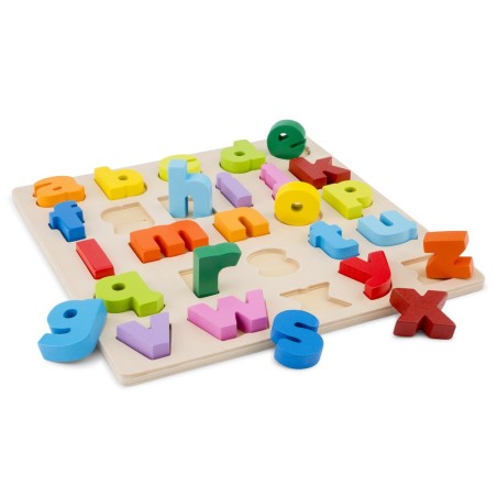 New Classic Toys Dřevěné vkládací puzzle malá abeceda New Classic Toys Dřevěné vkládací puzzle malá abeceda