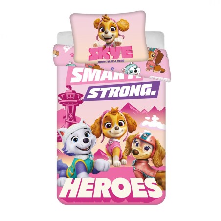 Jerry Fabrics Dětské povlečení do postýlky Paw Patrol 558 baby 100x135, 40x60 cm