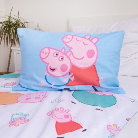 Jerry Fabrics Dětské povlečení do postýlky Peppa Pig 215 baby 100x135, 40x60 cm Jerry Fabrics Dětské povlečení do postýlky Peppa Pig 215 baby 100x135, 40x60 cm