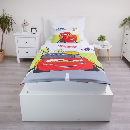 Jerry Fabrics Dětské povlečení do postýlky Cars Champion baby 100x135, 40x60 cm Jerry Fabrics Dětské povlečení do postýlky Cars Champion baby 100x135, 40x60 cm