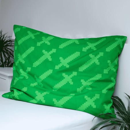 Jerry Fabrics Dětské povlečení Minecraft Survival Mode 140x200, 70x90 cm Jerry Fabrics Dětské povlečení Minecraft Survival Mode 140x200, 70x90 cm