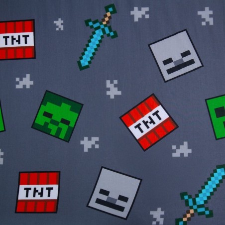 Jerry Fabrics Dětské prostěradlo Minecraft We Got This 90x200x25 cm Jerry Fabrics Dětské prostěradlo Minecraft We Got This 90x200x25 cm