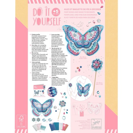 DJECO Kreativní sada DIY Kouzelná víla DJECO Kreativní sada DIY Kouzelná víla