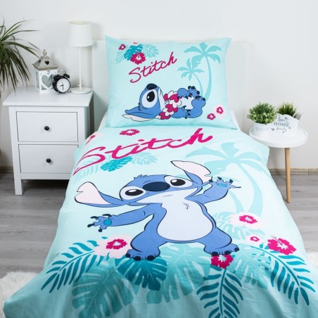 Jerry Fabrics Dětské povlečení Lilo a Stitch Hawaii 140x200, 70x90 cm Jerry Fabrics Dětské povlečení Lilo a Stitch Hawaii 140x200, 70x90 cm