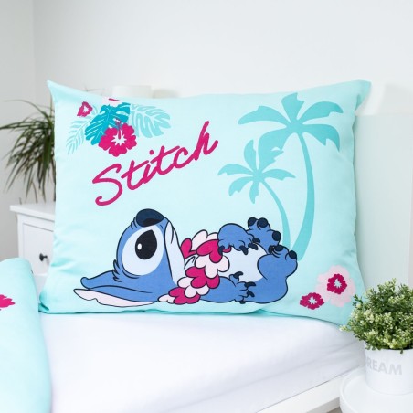 Jerry Fabrics Dětské povlečení Lilo a Stitch Hawaii 140x200, 70x90 cm Jerry Fabrics Dětské povlečení Lilo a Stitch Hawaii 140x200, 70x90 cm