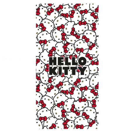 Jerry Fabrics Dětská bavlněná osuška Hello Kitty 70x140 cm Jerry Fabrics Dětská bavlněná osuška Hello Kitty 70x140 cm