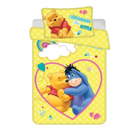 Jerry Fabrics Dětské povlečení do postýlky WTP Smile 100x135, 40x60 cm Jerry Fabrics Dětské povlečení do postýlky WTP Smile 100x135, 40x60 cm