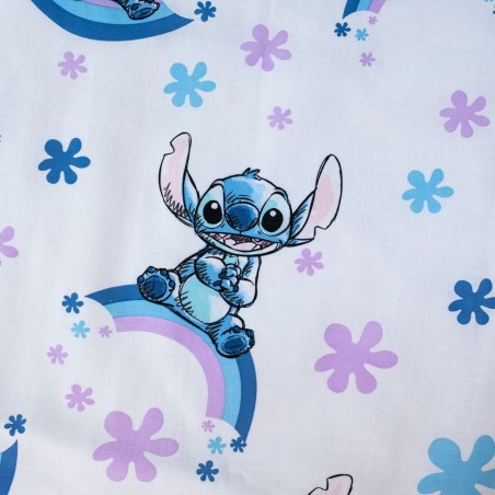 Jerry Fabrics Dětské povlečení do postýlky Lilo and Stitch Rainbow 100x135, 40x60 cm Jerry Fabrics Dětské povlečení do postýlky Lilo and Stitch Rainbow 100x135, 40x60 cm