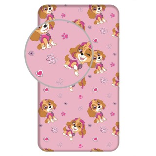 Jerry Fabrics Dětské prostěradlo Paw Patrol 571 90x200x25 cm