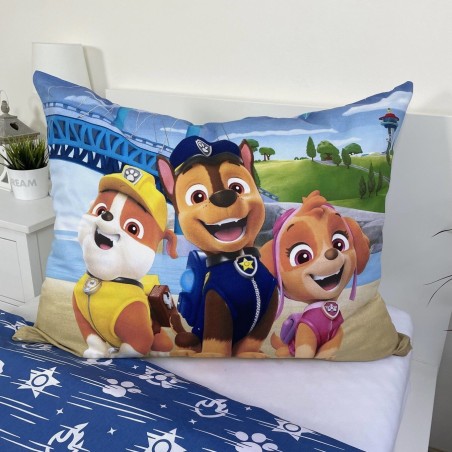 Jerry Fabrics Bavlněné povlečení Paw Patrol PP 457 Bridge 140x200, 70x90 cm Jerry Fabrics Bavlněné povlečení Paw Patrol PP 457 Bridge 140x200, 70x90 cm