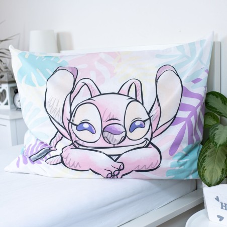 Jerry Fabrics Dětské povlečení Lilo a Stitch Leaves 140x200, 70x90 cm Jerry Fabrics Dětské povlečení Lilo a Stitch Leaves 140x200, 70x90 cm