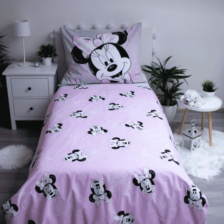 Jerry Fabrics Dětské povlečení Minnie Beatiful 02 140x200, 70x90 cm Jerry Fabrics Dětské povlečení Minnie Beatiful 02 140x200, 70x90 cm