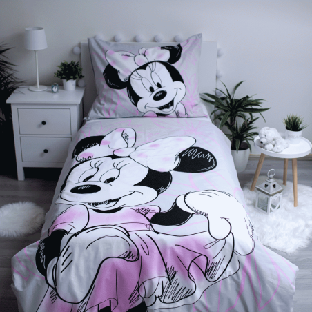 Jerry Fabrics Dětské povlečení Minnie Beatiful 02 140x200, 70x90 cm Jerry Fabrics Dětské povlečení Minnie Beatiful 02 140x200, 70x90 cm