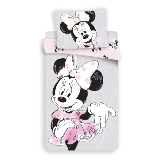 Jerry Fabrics Dětské povlečení Minnie Beautiful 02 140x200, 70x90 cm