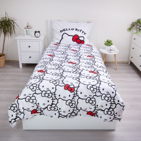 Jerry Fabrics Dětské povlečení Hello Kitty 140x200, 70x90 cm Jerry Fabrics Dětské povlečení Hello Kitty 140x200, 70x90 cm