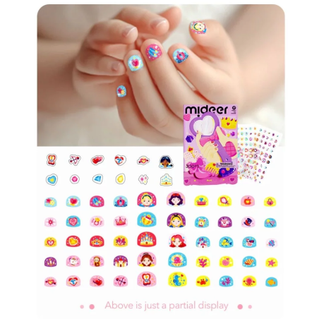 MiDeer Samolepky na nehty  Princezna 300 ks MiDeer Samolepky na nehty  Princezna 300 ks