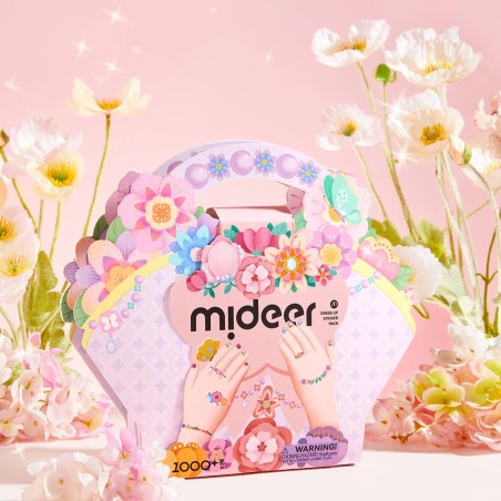 MiDeer Sada samolepek pro dívky Zahradní víla 1000 ks MiDeer Sada samolepek pro dívky Zahradní víla 1000 ks