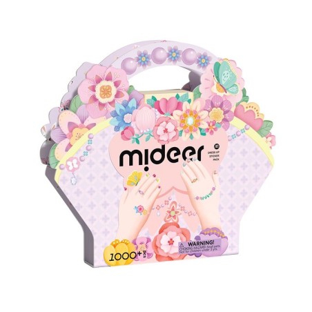 MiDeer Sada samolepek pro dívky Zahradní víla 1000 ks MiDeer Sada samolepek pro dívky Zahradní víla 1000 ks