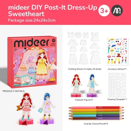 MiDeer Kreativní sada Oblékání panenek MiDeer Kreativní sada Oblékání panenek