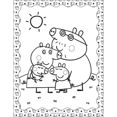 Jiri Models 100 metalických samolepek s omalovánkovými listy Prasátko Peppa Jiri Models 100 metalických samolepek s omalovánkovými listy Prasátko Peppa