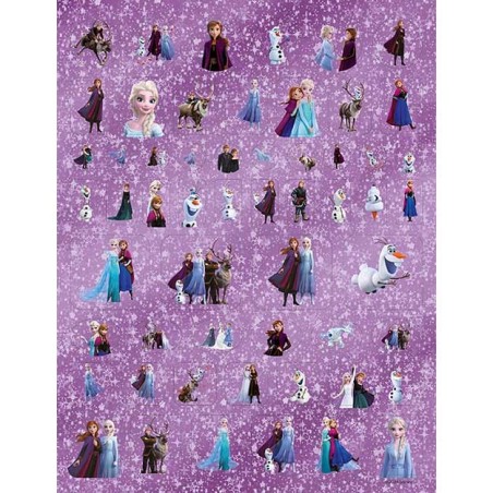 Jiri Models 100 metalických samolepek s omalovánkovými listy Ledové království Jiri Models 100 metalických samolepek s omalovánkovými listy Ledové království