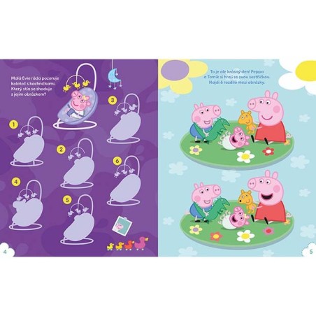 Jiri Models 1000 samolepek s aktivitami Prasátko Peppa Jiri Models 1000 samolepek s aktivitami Prasátko Peppa
