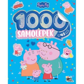 Jiri Models 1000 samolepek s aktivitami Prasátko Peppa