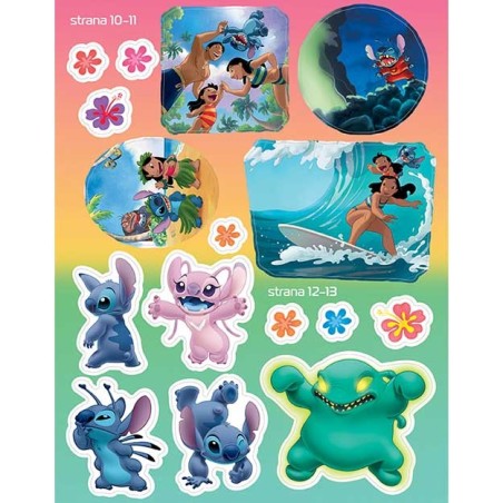 Jiri Models Samolepkový sešit Lilo & Stitch Jiri Models Samolepkový sešit Lilo & Stitch