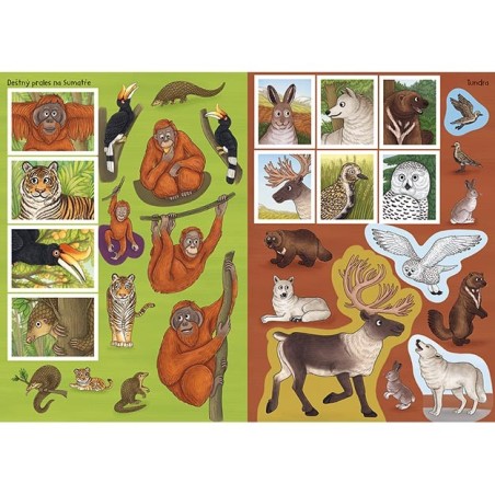 Jiri Models Svět zvířat v samolepkách Divoká zvířata Jiri Models Svět zvířat v samolepkách Divoká zvířata